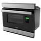 Sharp 24" Smart Single Electric Combination Steam Wall Oven with Convection in Stainless Steel and Black, , large