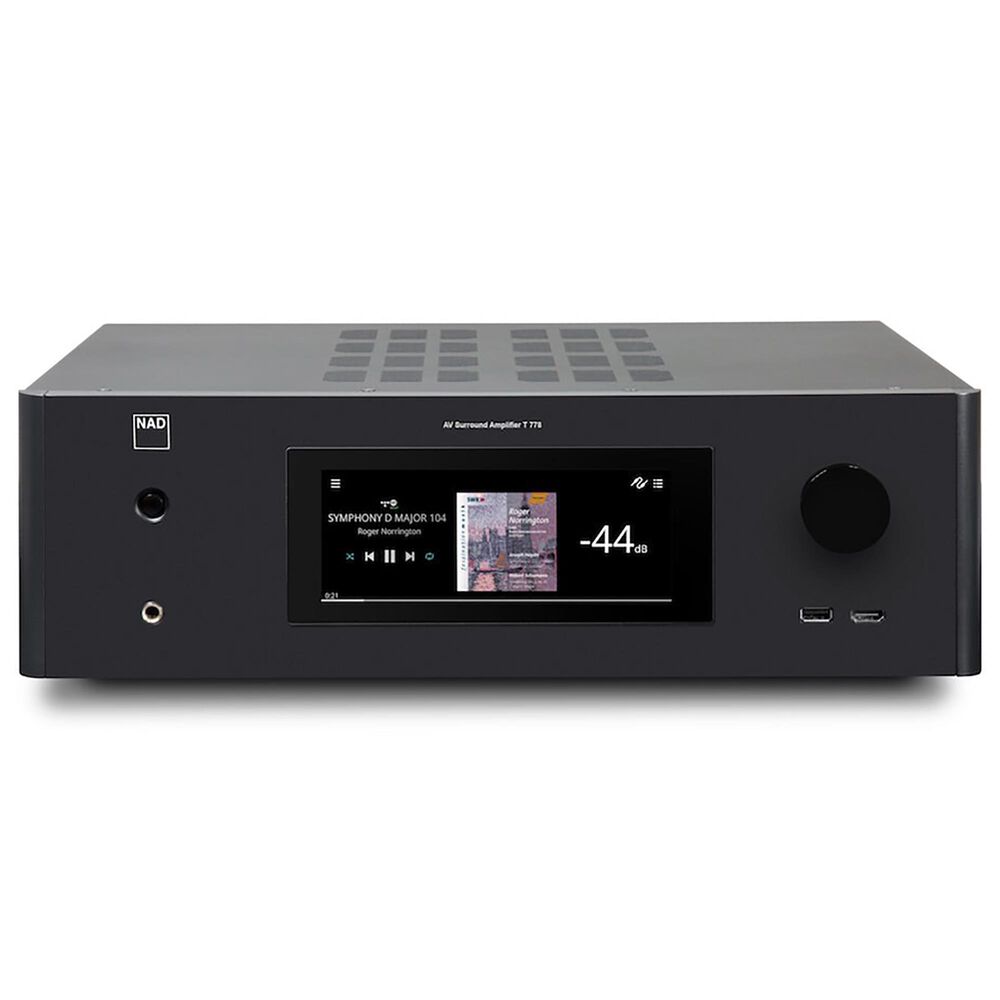 Lenbrook A/V Surround Sound Receiver with MCD Technology in Charcoal, , large