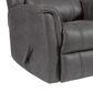 Homestretch Swivel Glider Recliner in Venus Steel, , large