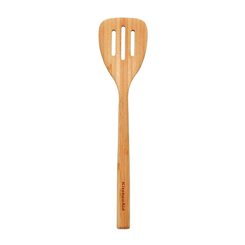 KitchenAid Slotted Turner in Bamboo, , large