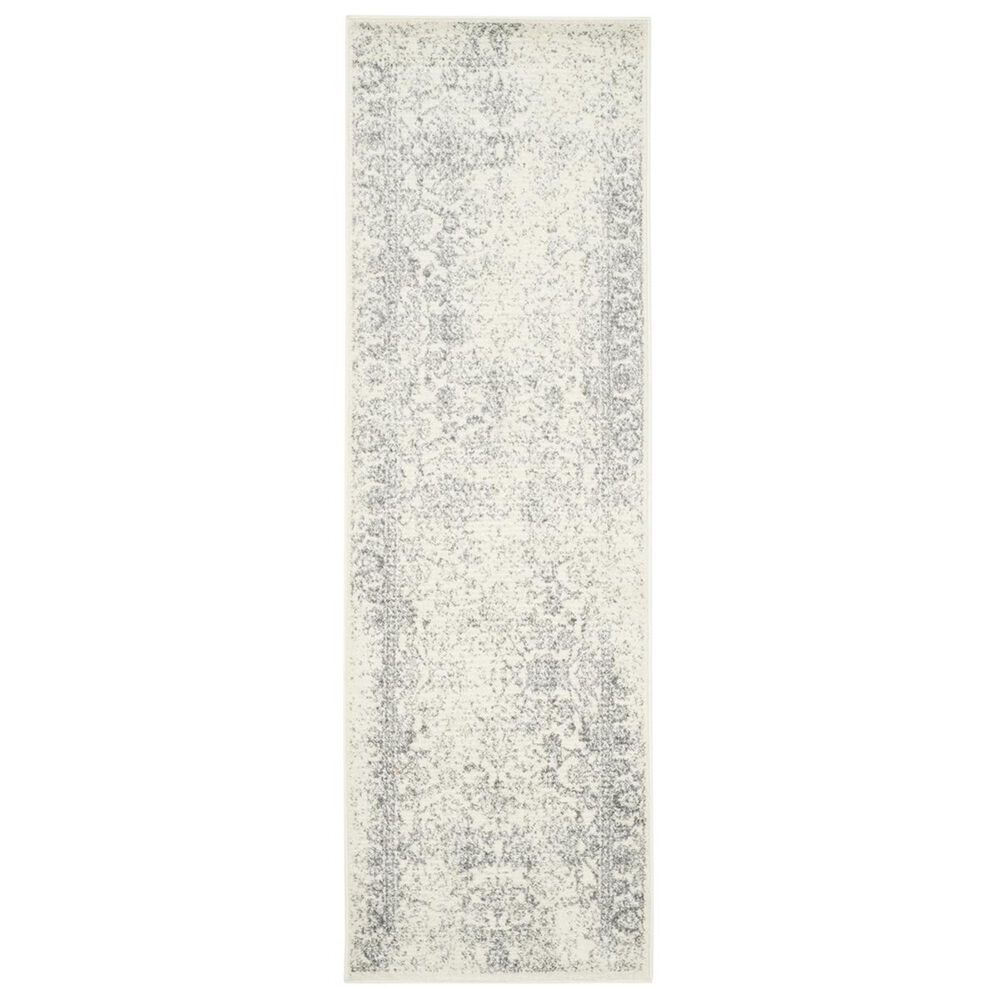 Safavieh Adirondack ADR109C-218 2&#39;6&quot; x 18&#39; Ivory/Silver Runner, , large