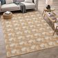 Dalyn Rug Company Soft Essentials Chevron Copper 8" x 10" Area Rug, , large