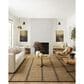 Angela Rose Colton 4" x 6" Natural and Black Area Rug, , large