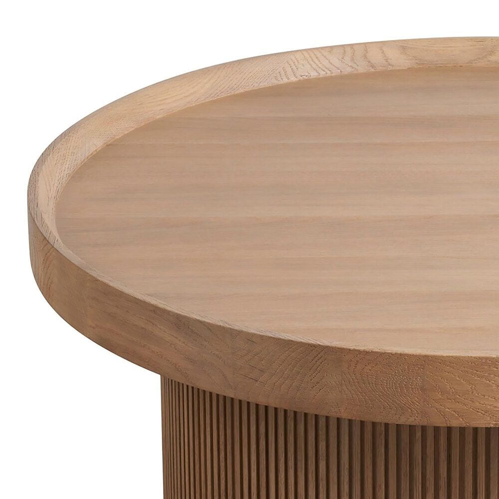 Furniture Worldwide Lumi Cocktail Table in Natural Oak, , large