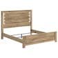 Ashley Brozmont 4 Piece King Panel Bedroom Set in Natural Brown, , large