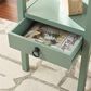 Safavieh Darlyn One Drawer Accent Table in Sage Green, , large