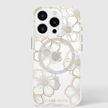 Case-Mate Floral Gems MagSafe Phone Case for the iPhone 16 Pro, , large