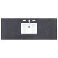 James Martin Vanities Chicago 60" Single Bathroom Vanity in Glossy White with 3 cm Charcoal Soapstone Quartz Top and Rectangular Sink, , large
