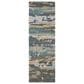 Oriental Weavers Kipton KIP01 2"6" x 8" Grey and Blue Runner, , large