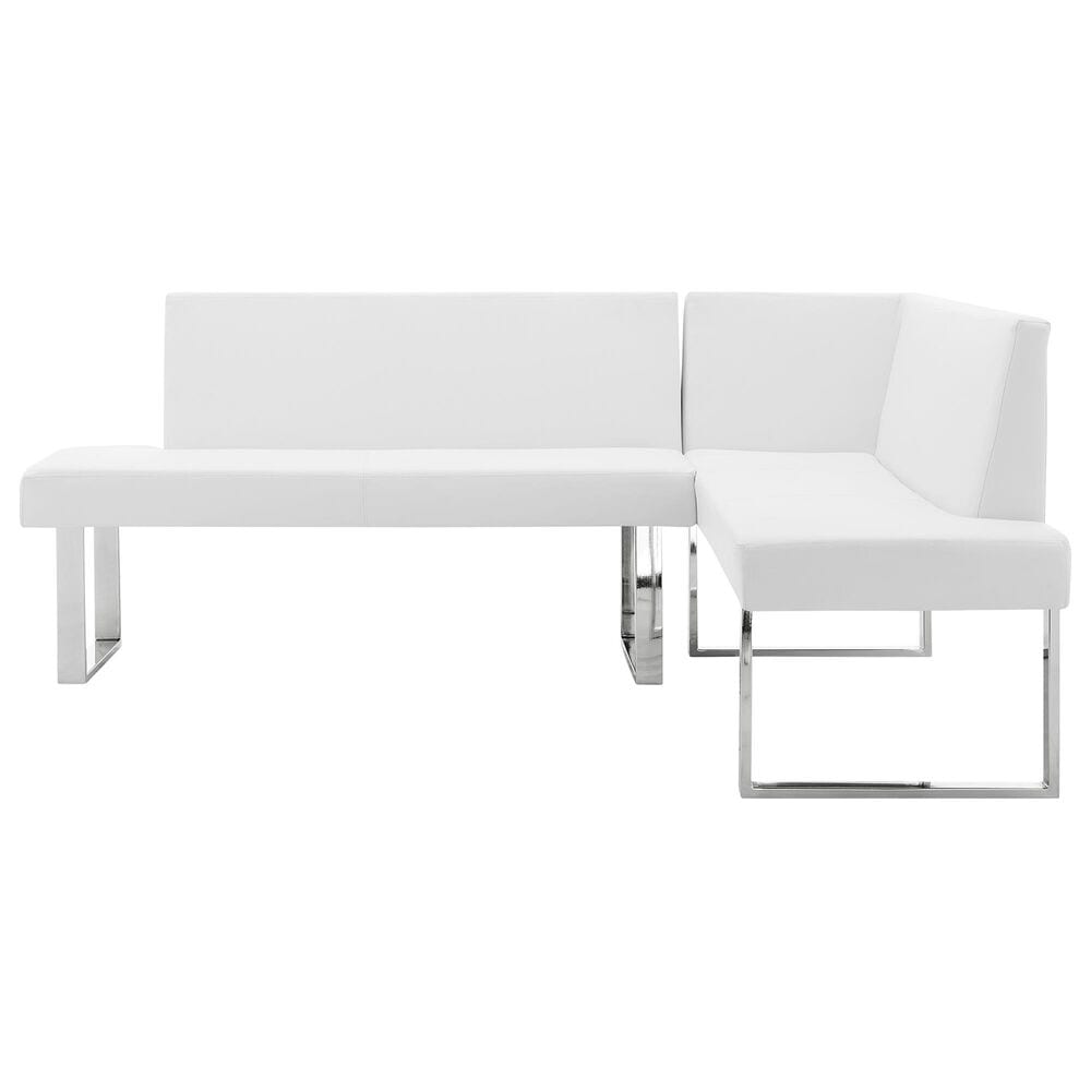 Blue River Amanda 3-Piece Dining Set in White, , large