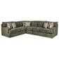England Furniture Anderson 3-Piece Stationary Sectional in Patagonia Moss, , large