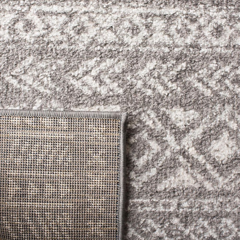 Safavieh Tulum 2&#39; x 8&#39; Dark Grey and Ivory Runner, , large