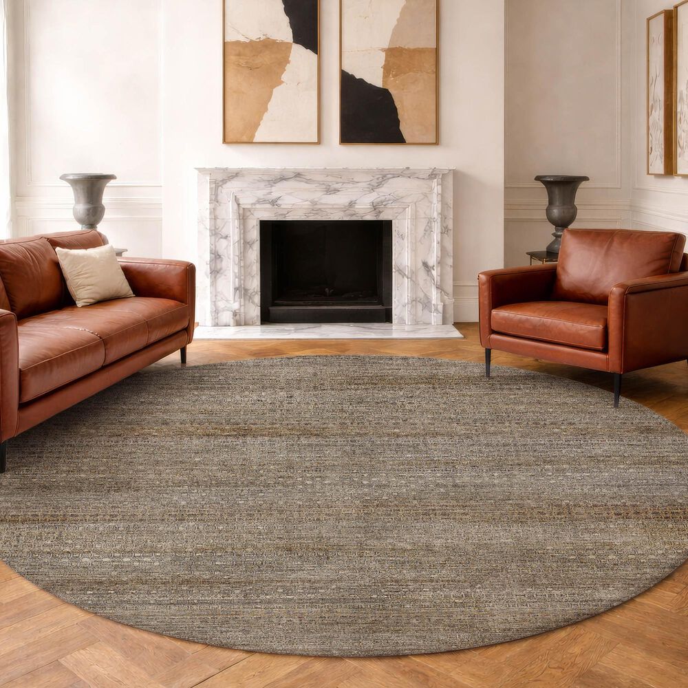 Dalyn Rug Company Vico Beige 8' Round Area Rug, , large