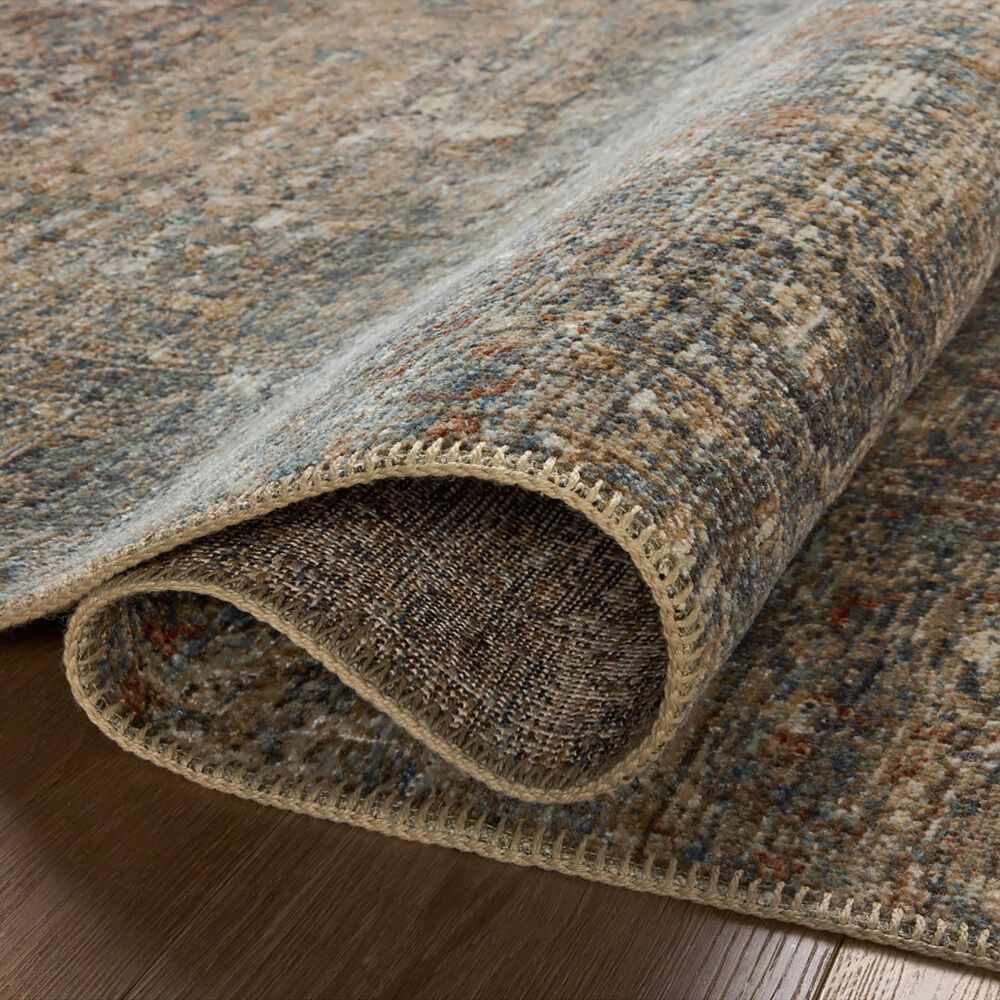 Loloi Heritage 4&#39; x 8&#39; Midnight and Multicolor Area Rug, , large