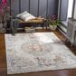 Surya Laila 7"10" x 10"3" Orange, Teal, Sage, Saffron, Gray and Cream Area Rug, , large