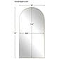 Uttermost Crosley Mirror in Brass, , large