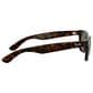Rayban Glasses New Wayfarer Classic Sunglasses with G-15 Green Lenses in Polished Tortoise, , large
