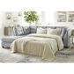 Signature Design by Ashley Falkirk 2-Piece Left Facing Sleeper Sectional with Chaise in Steel, , large