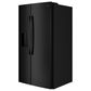 GE Appliances 28 Cu. Ft. Side-By-Side Refrigerator with Extra Tall Dispenser and In-Door Icemaker in Black, , large