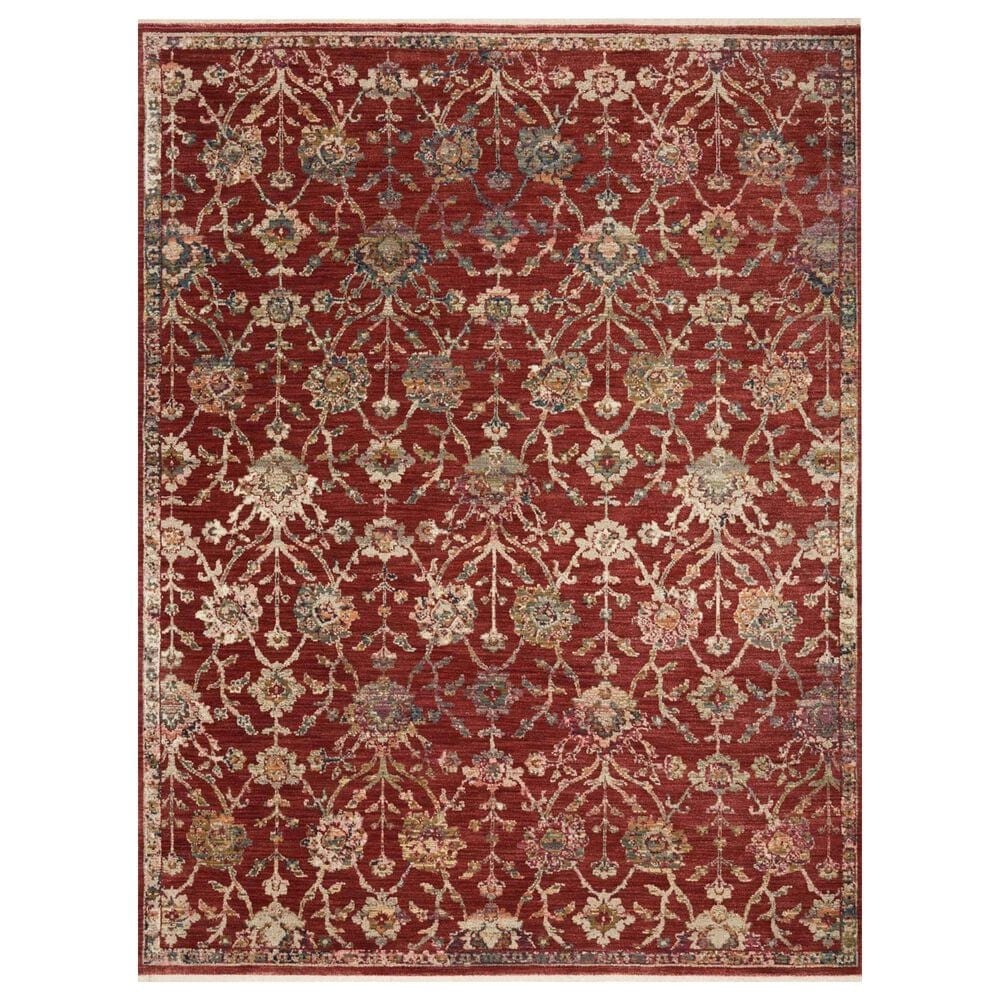Loloi Giada GIA-05 5" x 7"10" Red Area Rug, , large