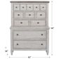 Belle Furnishings Heartland Chest in Antique White, , large