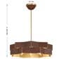 Savoy House Atherton 5-Light Pendant in Warm Brass, , large