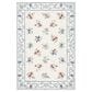 Safavieh Micro-Loop MLP376A 8" x 10" Ivory and Gray Area Rug, , large