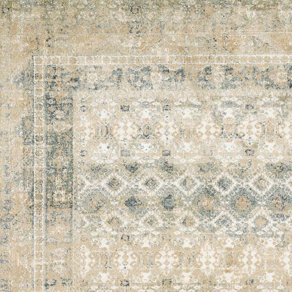 Magnolia Home James 2&#39;7&quot; x 7&#39;8&quot; Sand and Ocean Runner, , large