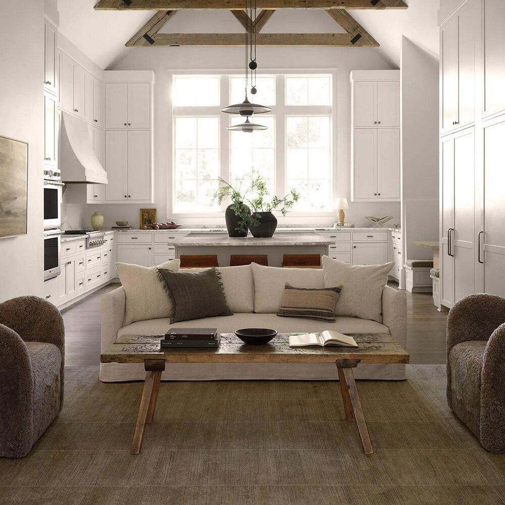 Jaipur Edage Saith 4&#39; x 6&#39; Petrified Oak, Cub, Sepia Tint, Malt Ball and Kelp Area Rug, , large