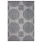 Dalyn Rug Company Sedona Geometric 8" x 10" Pewter Indoor/Outdoor Area Performance Rug, , large
