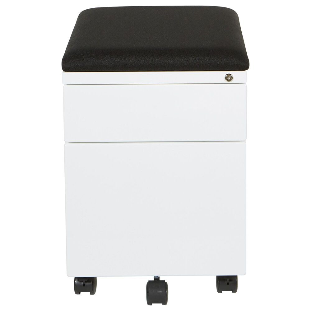 OSP Home File Cabinet in Black and White, , large