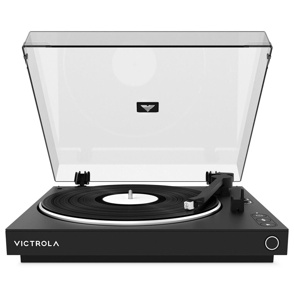 Victrola 2-Speed Automatic Turntable with Bluetooth in Black, , large