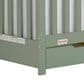 Evolur Meadowbrook 4-In-1 Convertible Crib with Drawer in Meadow Green, , large