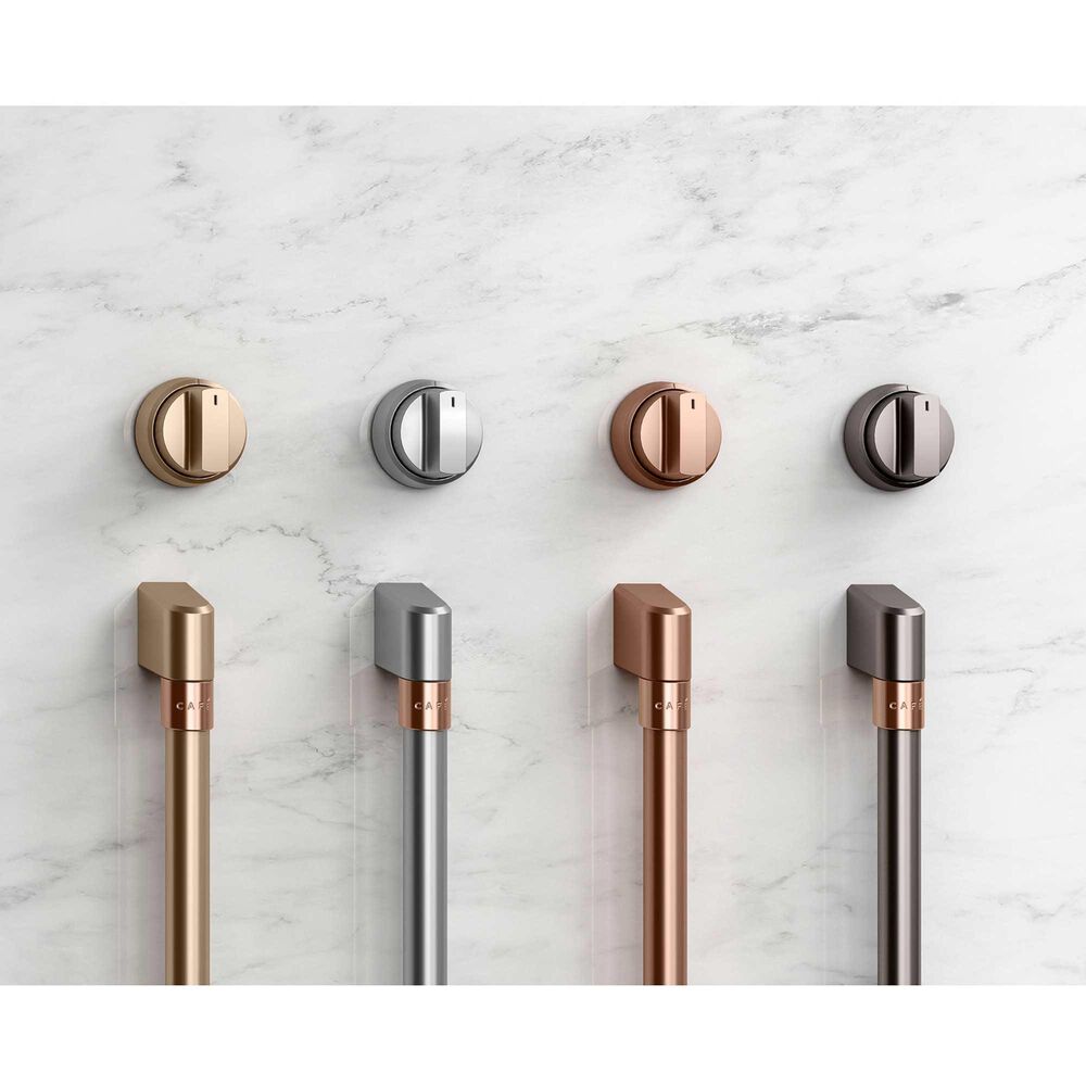 Cafe 36&quot; Handle and Knob Set for Pro Range and Rangetop in Brushed Copper, , large