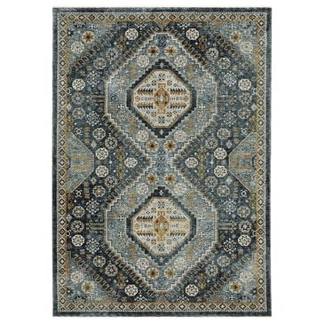 Oriental Weavers Aberdeen Southwestern 3"3" x 5" Blue Area Rug, , large