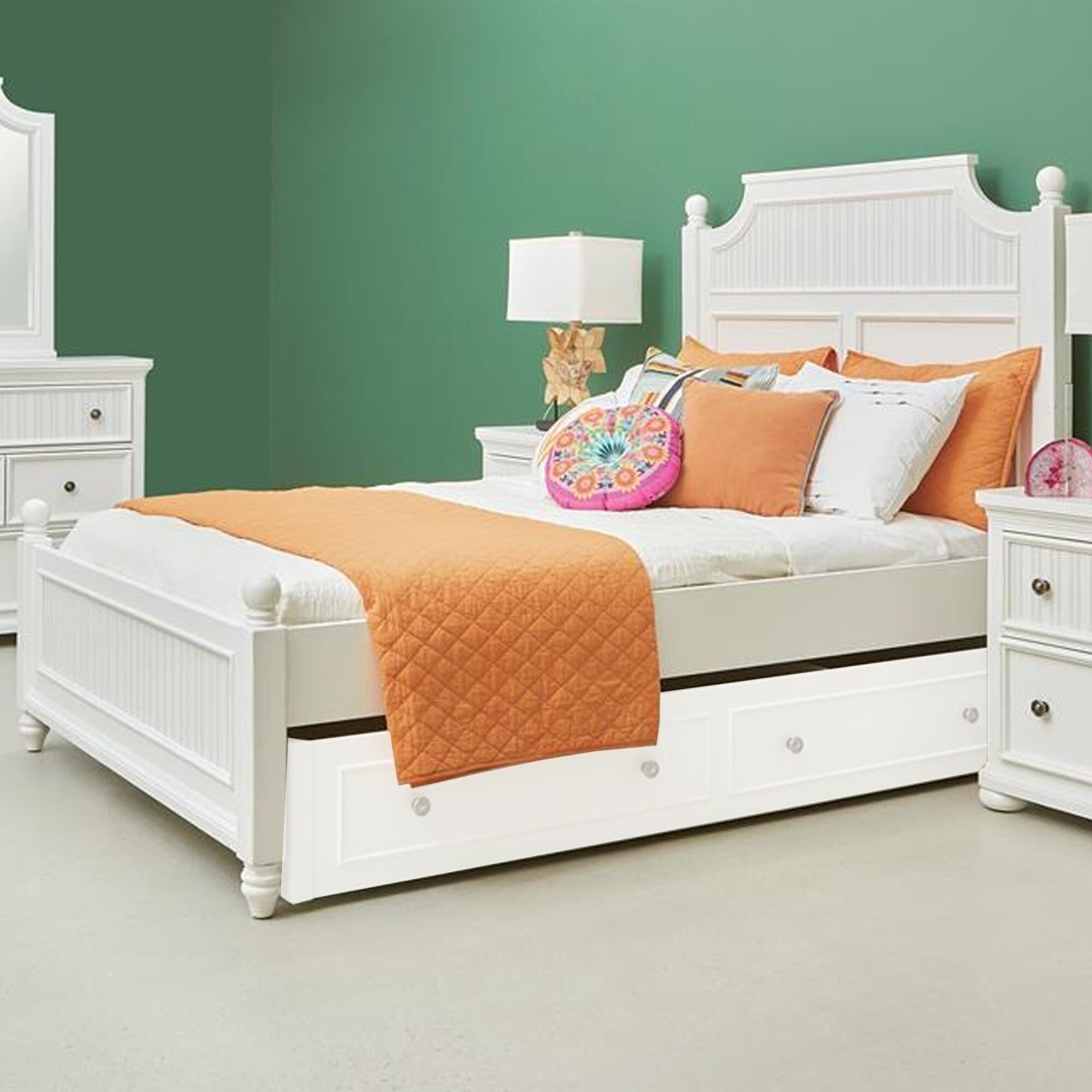Samuel Lawrence Savannah Twin Poster Bed without Trundle in