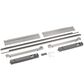 Frigidaire Professional 79" Single Unit Flat Trim Kit in Stainless Steel, , large
