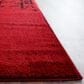 Safavieh Adirondack ADR101F-6SQ 6" x 6" Red/Black Square Rug, , large