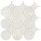 Dal-Tile Rekindle White 13.5" x 13.5" Canvas Dot Porcelain Mosaic Sheet, , large