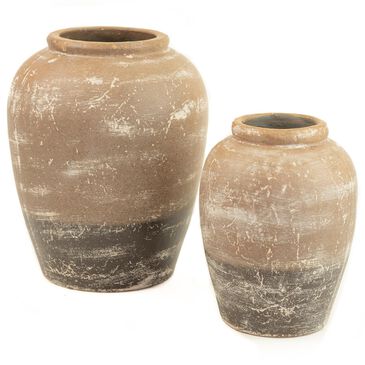 Kalalou Urn in Beige (Set of 2), , large