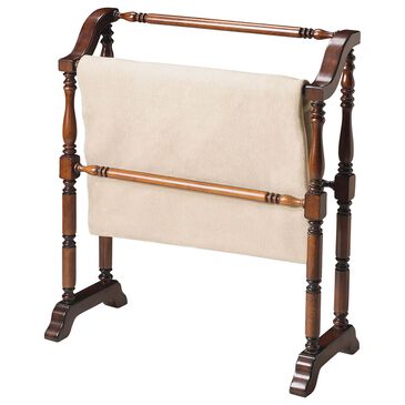 Butler Lillian Blanket Rack in Dark Brown, , large