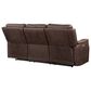 Steve Silver Valencia Power/Power Recliner Sofa in Walnut, , large