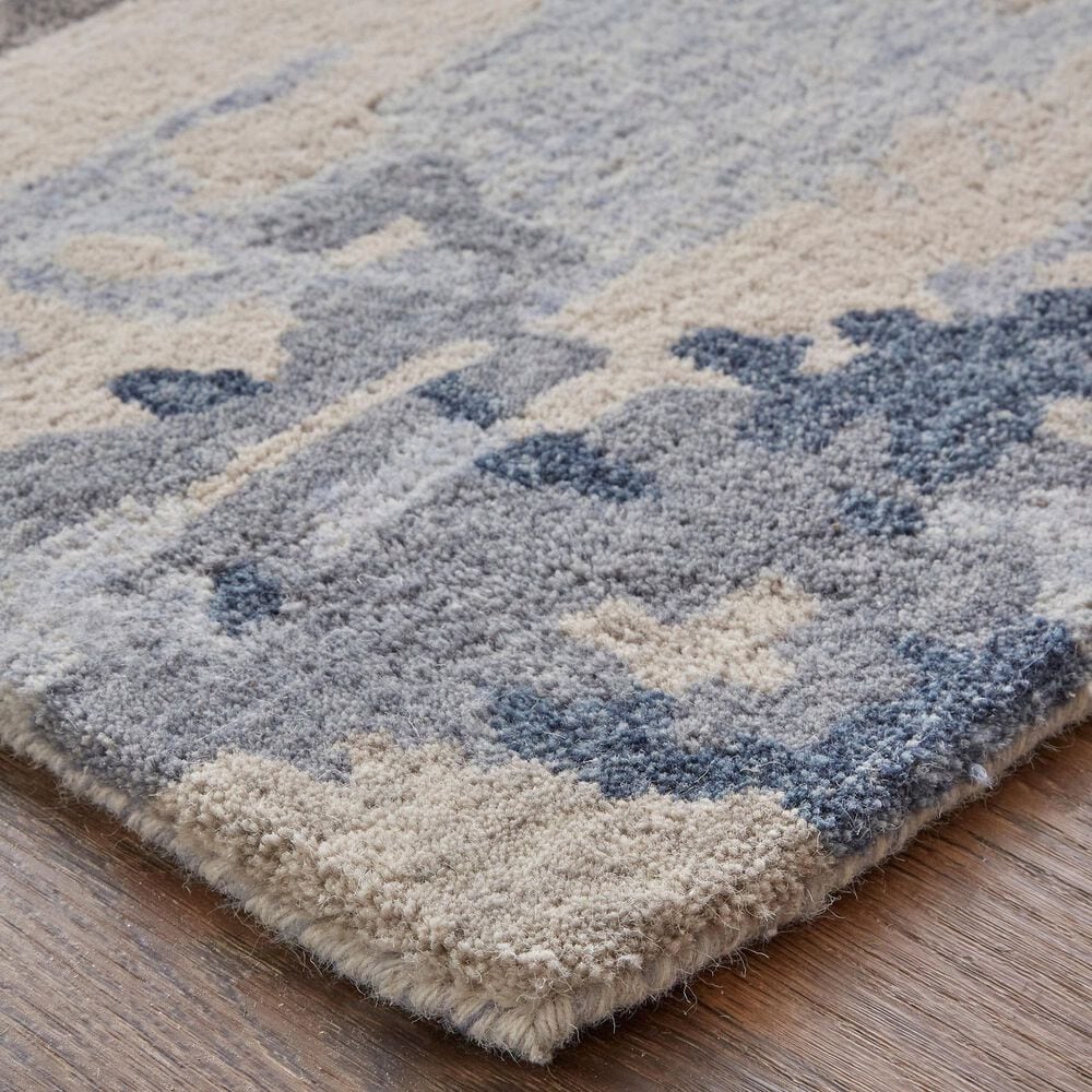 Feizy Everley 9&#39; x 12&#39; Blue Area Rug, , large
