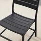 Linon Home Decor Holland Patio Side Chair in Black (Set of 2), , large