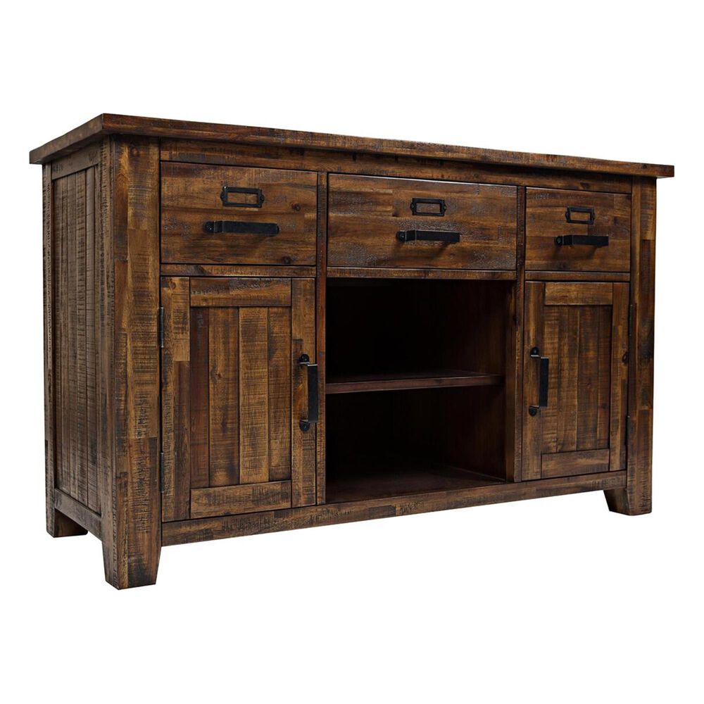 Waltham Cannon Valley 50&quot; Media Unit in Brown, , large