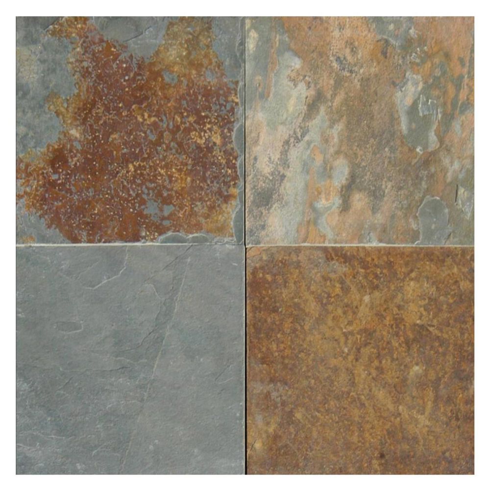 MS International SLATE California Gold 16" x 16" Natural Stone Tile, , large