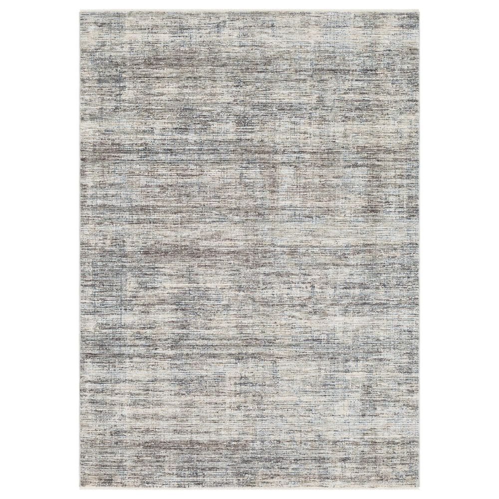 Surya Presidential PDT-2308 Dusty Sage, Gray, Charcoal, Ivory, Wheat, Ice Blue, Blue, Light Olive, Saffron and Orange 8&#39;10&quot; x 12&#39;10&quot; Area Rug, , large