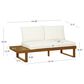 Linon Home Decor Skypark Outdoor Left Side Loveseat in Beige, , large