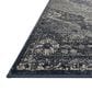 Magnolia Home Everly VY-07 5"3" x 7"8" Gray and silver Area Rug, , large