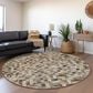 Dalyn Rug Company Bozeman BM2 Gray 8" Round Area Rug, , large